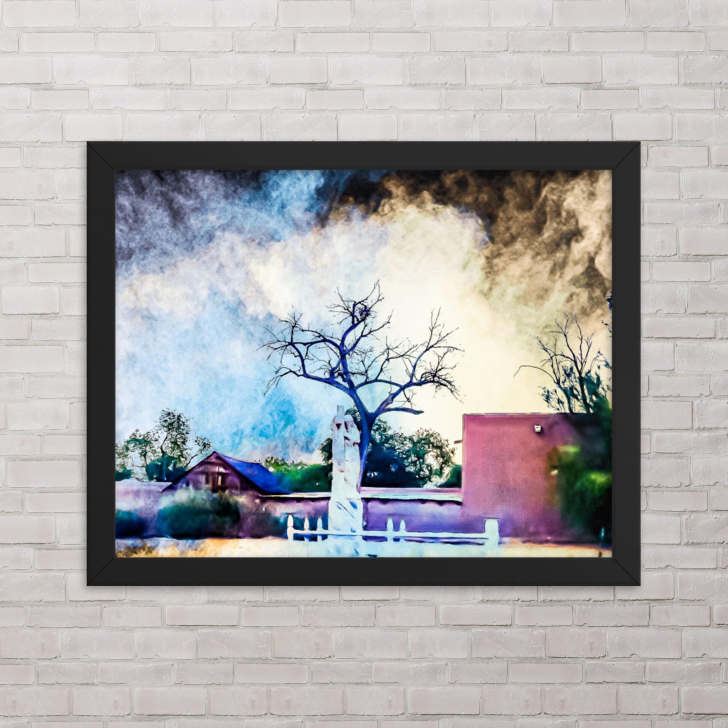 Burden of Storms (Framed poster)
