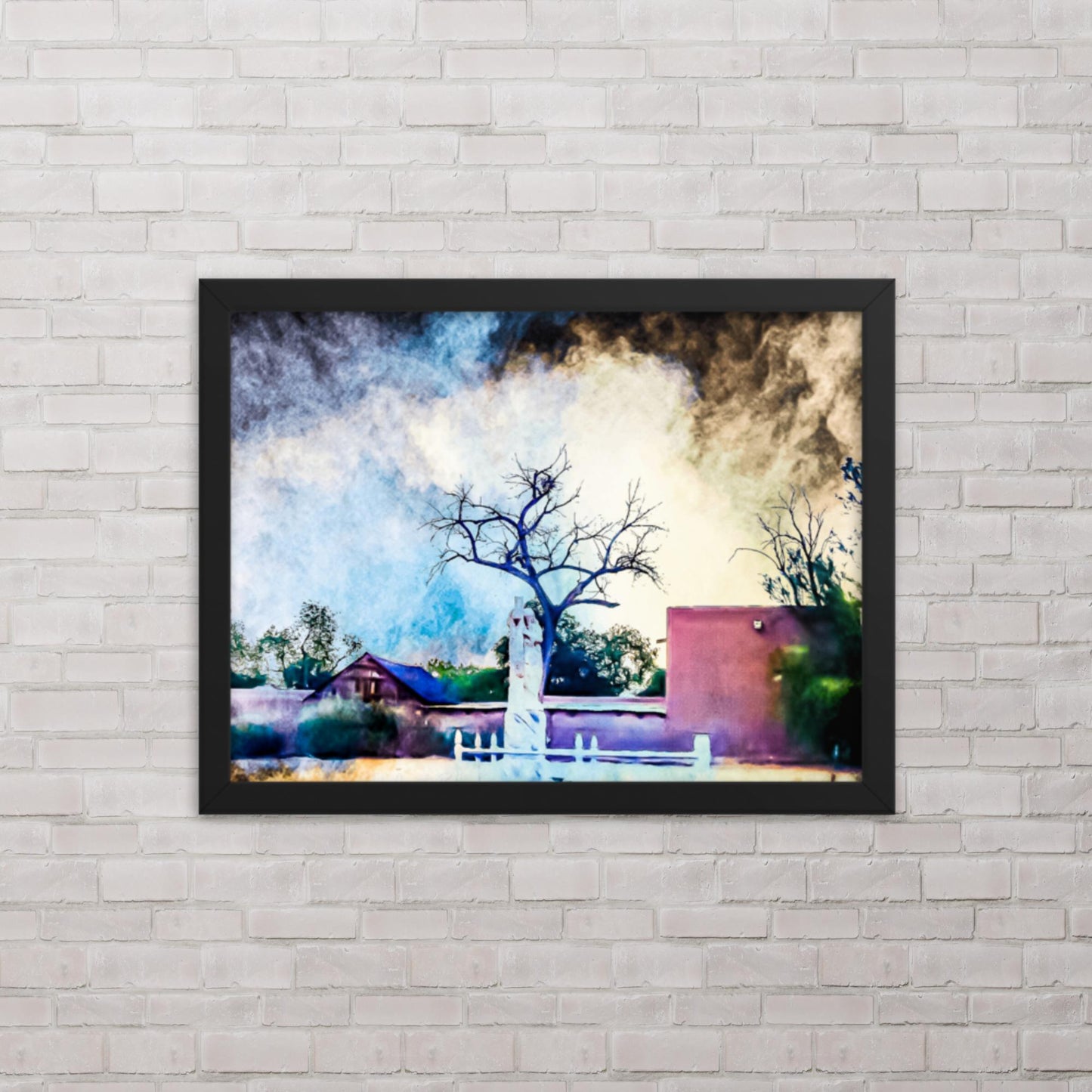 Burden of Storms (Framed poster)