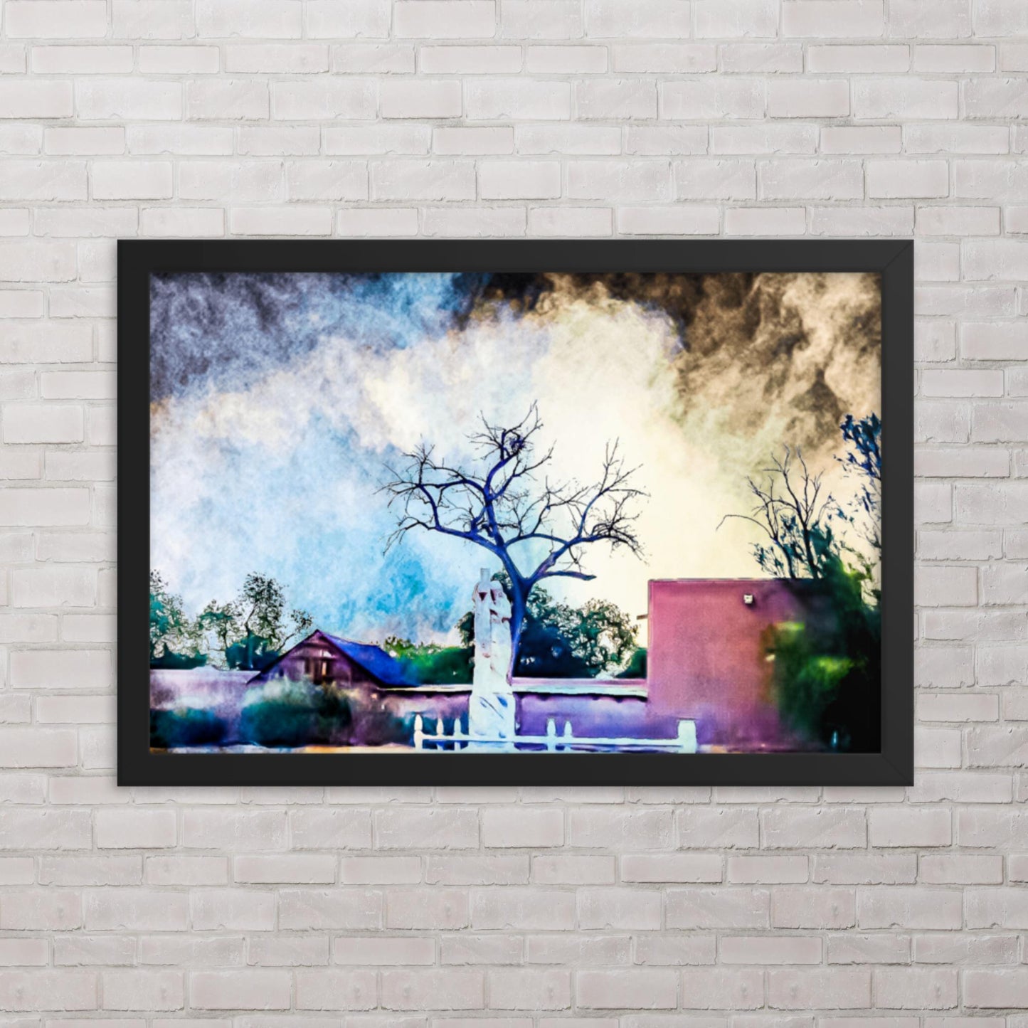 Burden of Storms (Framed poster)