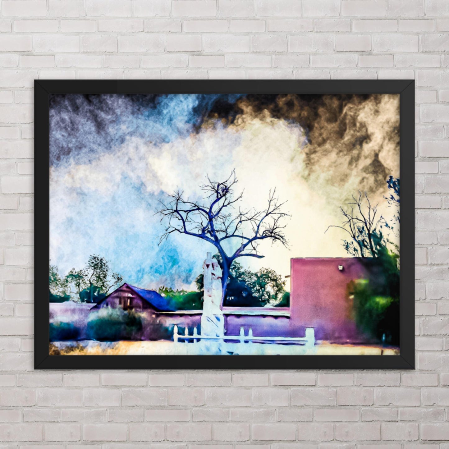 Burden of Storms (Framed poster)