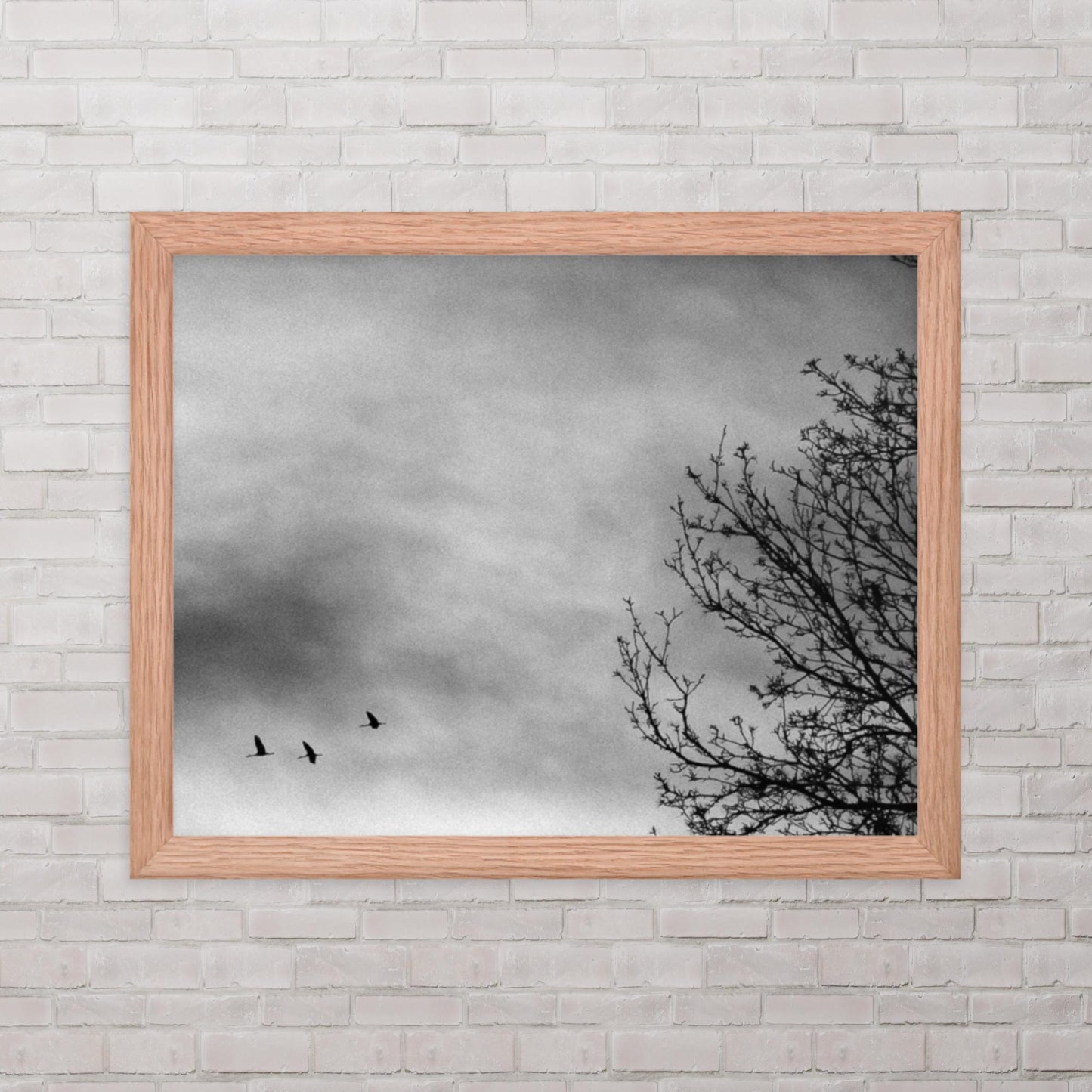 Lightness in Motion (Framed poster)