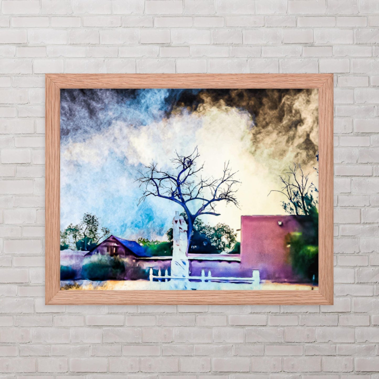 Burden of Storms (Framed poster)