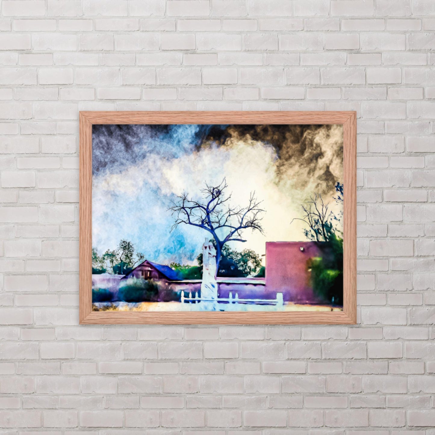 Burden of Storms (Framed poster)