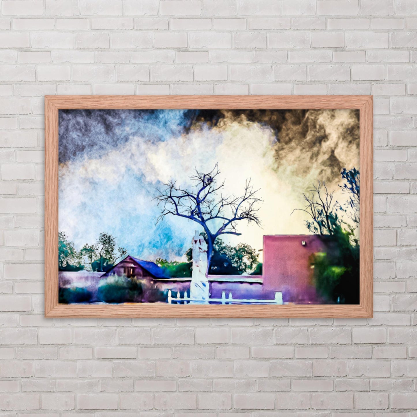 Burden of Storms (Framed poster)