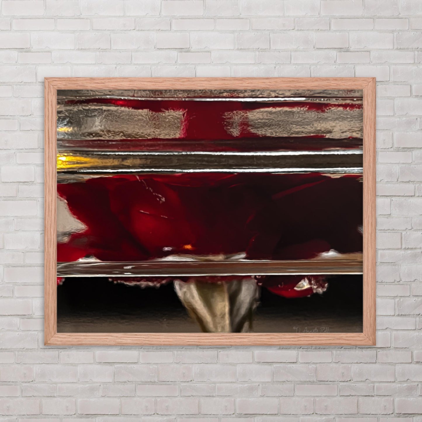 Water Roses (Framed poster)