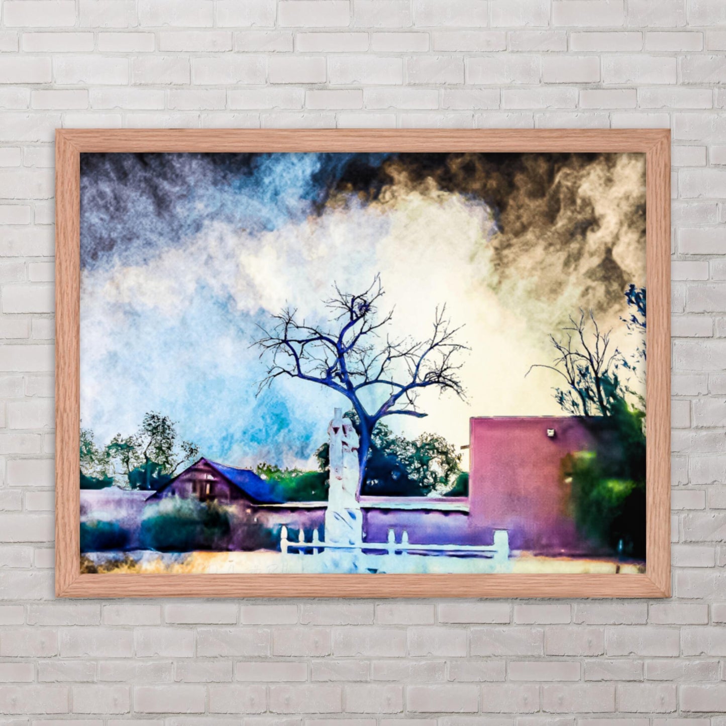 Burden of Storms (Framed poster)