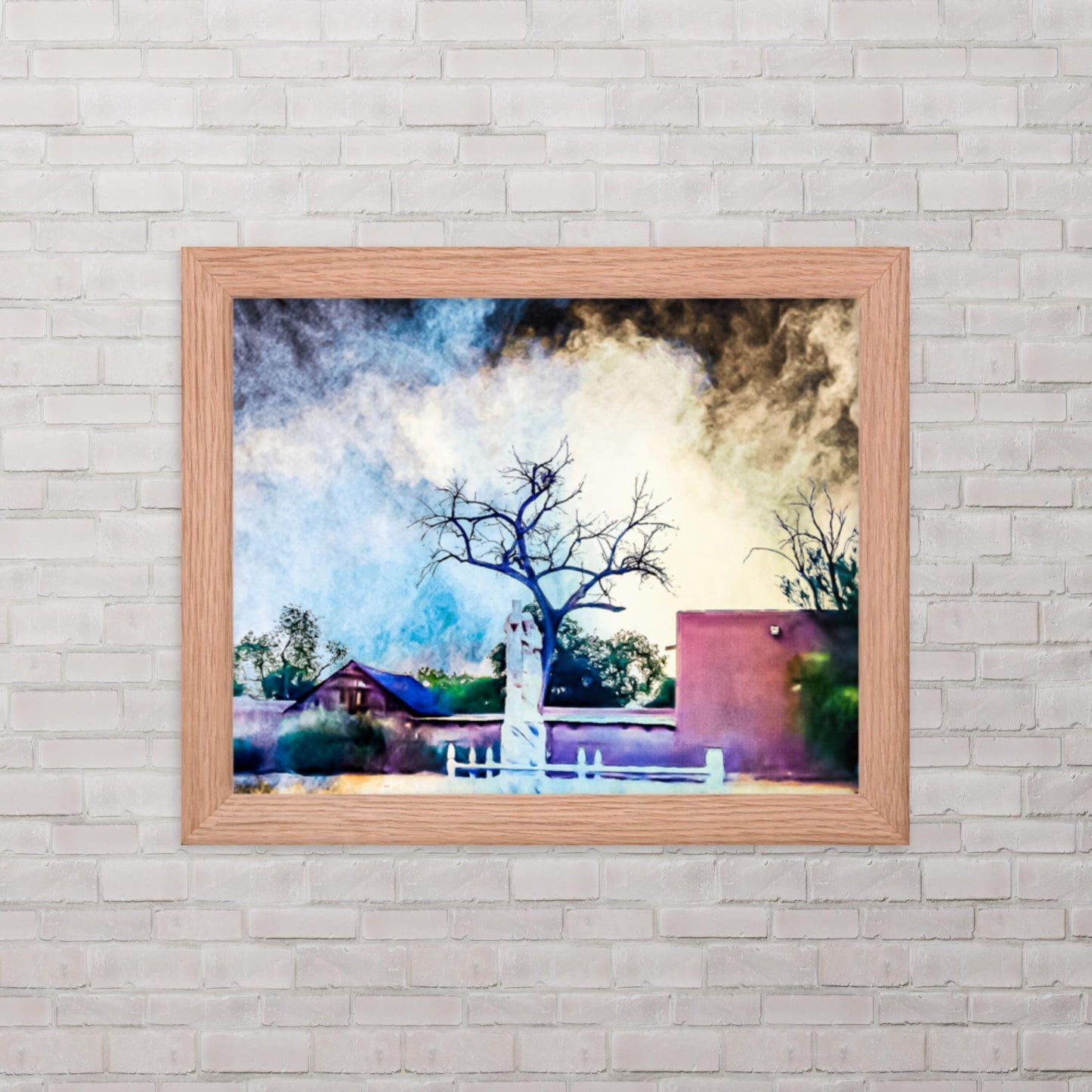 Burden of Storms (Framed poster)