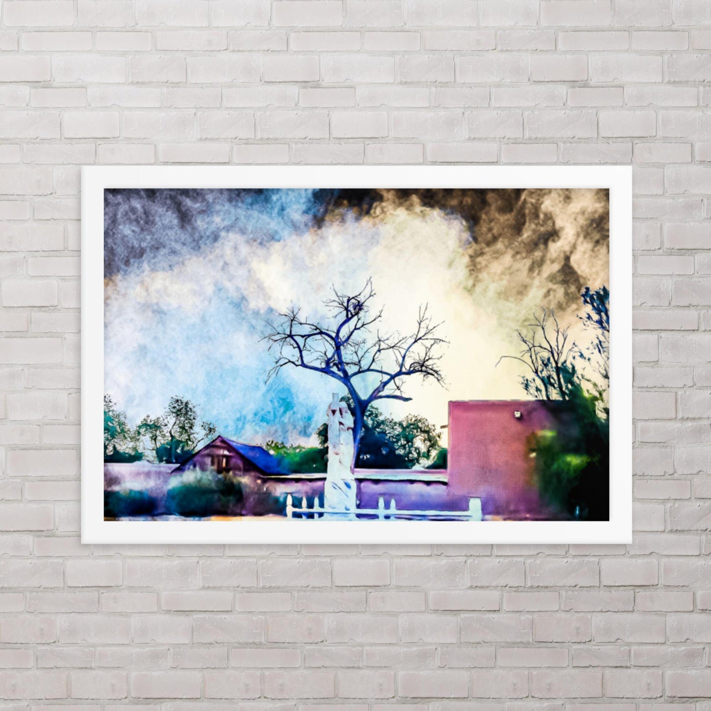 Burden of Storms (Framed poster)
