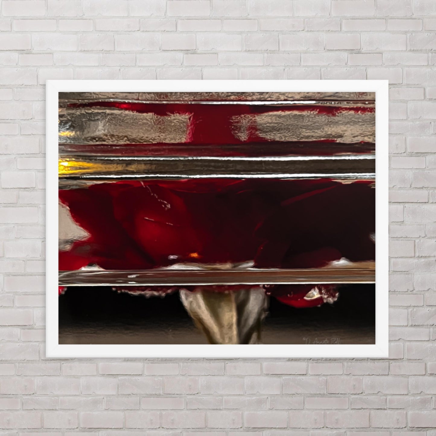 Water Roses (Framed poster)