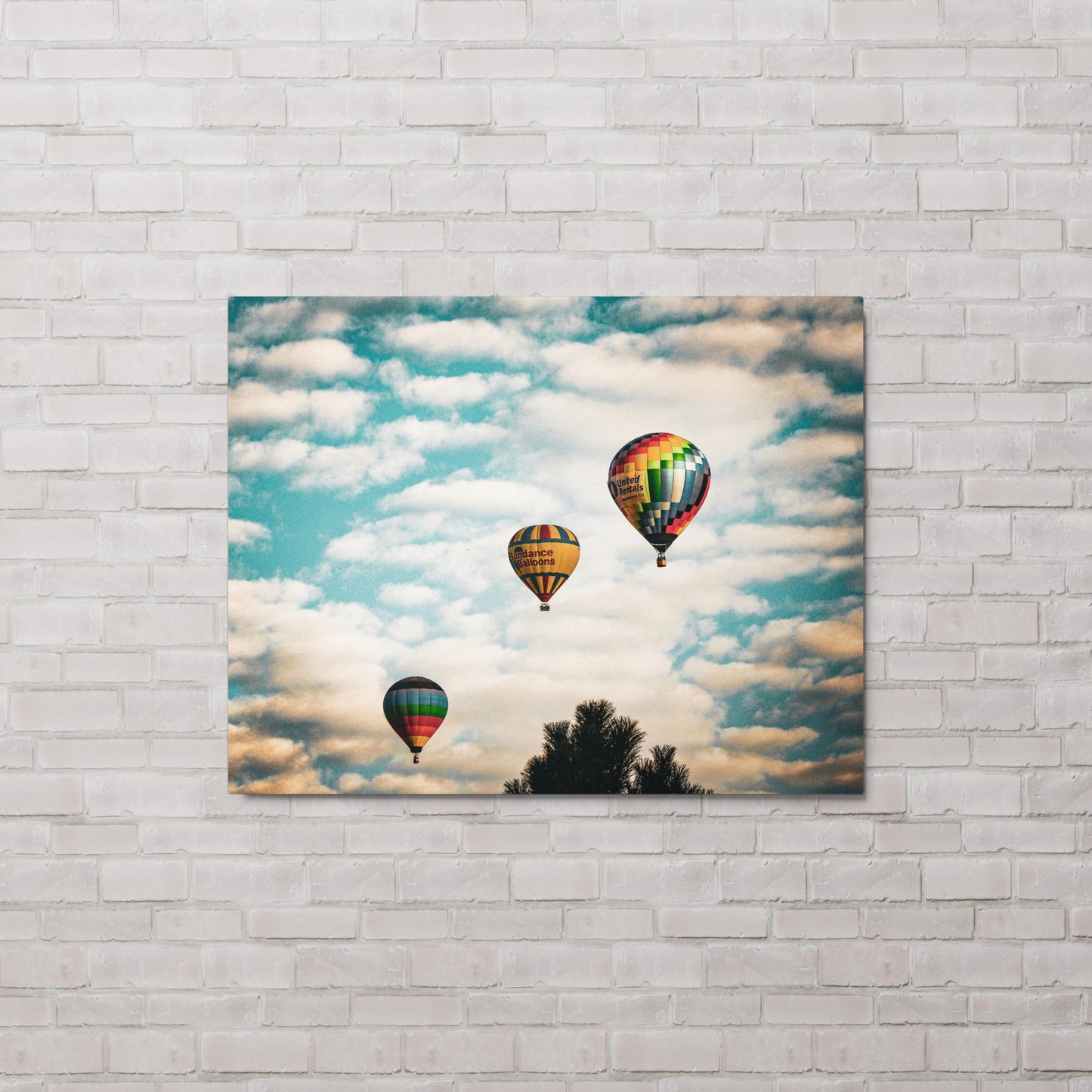 Three Travelers (Metal print)