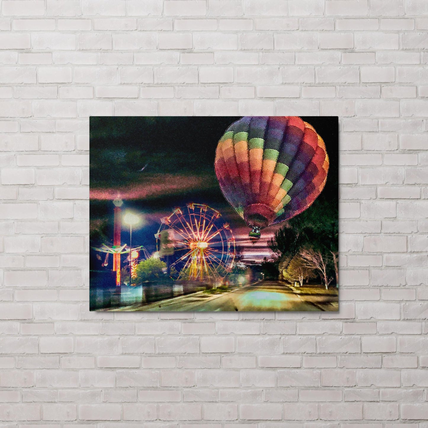 Night Faeries Ball (Metal print)