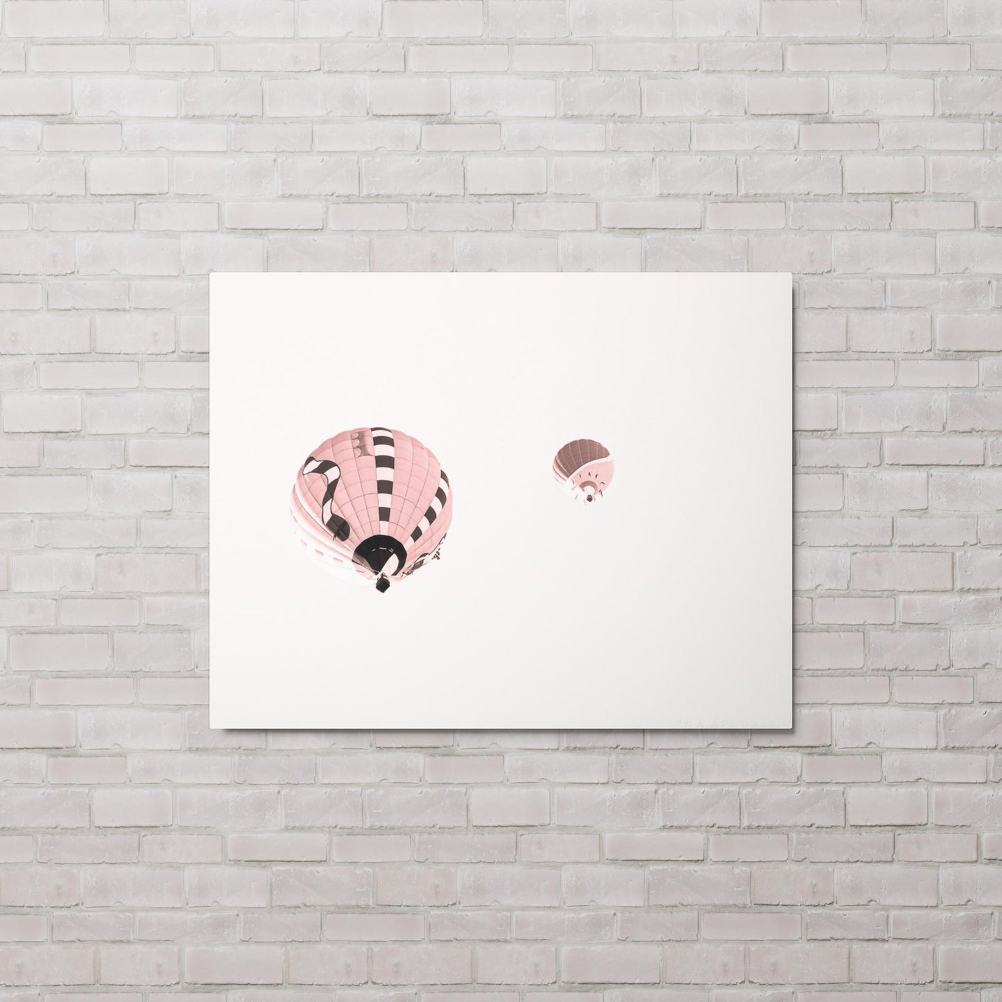 Minimal Pink (Metal print)