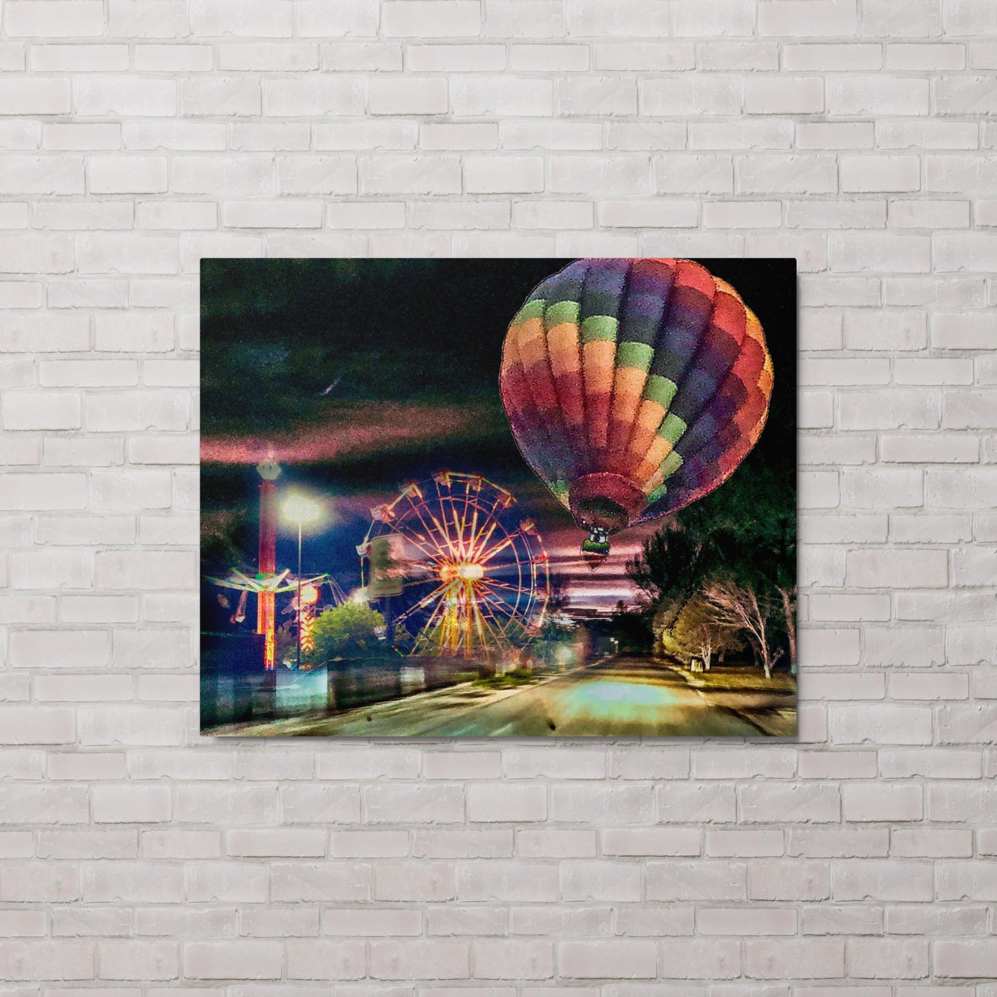 Night Faeries Ball (Metal print)